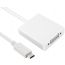 Usb Type-C to Vga Adapter Cable, 28 Cm - White