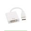 DVI Monitor Display Adapter- White