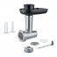 Severin Meat Mincer Attachment for KM 3896, 3897 Food Processors, Black and Silver - ZB 5591