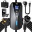 Tera Electric Car Charging Cable, 1 J1772, 16A - Black