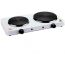 Akmy Electric Double Hot Plate, 2500 Watt, White - HP-001-D