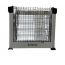 Kumtel Electric Heater, 4 Candles, 2200 Watts, Silver and Black - KH-2760