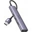 موزع USB يو جرين 4 في 1، رمادي - CM473-20805