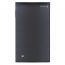 White Whale Minibar Refrigerator, 95 Liters, Black - WRH4KBLAC