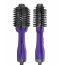 Rush Brush V2 Pro Hair Straightener Brush, 1300 Watt - Purple