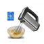 Sokany Electric Egg Beater and Mixer, 400 Watt, Silver and Black - SK-6639 with Gift Bag