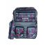 Gharibo Bags School Backpack With Pencil Case For Kids, Art Pattern - Black and Purple
