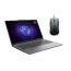 Lenovo LOQ 15IAX9E Laptop, Intel Core i5-12450HX, 512GB SSD, 16GB RAM, 15.6 Inch FHD IPS 144Hz Display, NVIDIA GeForce RTX 4050 6GB, Dos,  Luna Grey , with M100 Wired Gaming Mouse