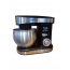 Black and White Stand Mixer with Accessories, 6.2 Liters, 1200 Watt, Black and Silver - SM612