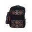 Gharibo Bags School Backpack With Pencil Case For Kids, Motif Pattern - Black