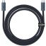 كابل من USB-C إلى USB-C باسيوس فلاش سيريز 2، بطول 1 م - اسود
