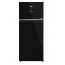 Beko No Frost Refrigerator, 455 Liters, Black - RDNE455M20XBIDB