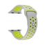 Silicone Sport Band for Apple Watch, 38mm- Yellow and Gray