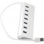 7 In 1 USB Hub , White - 500107931