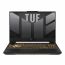 Asus TUF F15 FX507ZV4-LP007W Gaming Laptop, Intel Core I7-12700H, 512GB SSD, 16GB RAM, 15.6 Inch FHD, 144 Hz Display, NVIDIA GEFORCE RTX 4060 8GB Graphics, Windows 11- Black and Silver