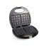 Sonashi Waffle Maker, 1 Plate, 750 Watt, Black - SWM-873
