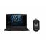 MSI GF63 Thin 11UC Gaming Laptop, Intel Core i7-11800H, 15.6 Inch FHD, 144Hz, 1TB HDD and 256GB NVMe SSD, 16GB RAM, Nvidia GeForce RTX3050 4GB, Windows 11 - Black with Free MSI Mouse, Black - M88-S12-0401940-V40