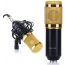 Condenser Microphone, Black and Gold - BM-800