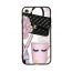 Eylashes On Mug Printed Back Cover for Apple iPhone 7