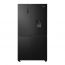 Hisense No-Frost Side By Side Refrigerator, 649 Liters, Inverter, Black - RS5N668SMFA1