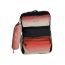 Gharibo Bags School Backpack With Pencil Case For Girls, Maze Pattern - Black and Light Red