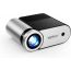 Vamvo LED Projector, 1920x1080 Resolution - Black and Silver