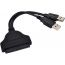 Kebidumei USB 3.0 Sata HDD Adapter (5Gbps, 22Pin)