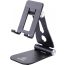 EASYNCH Aluminum Mobile Stand, Black - EA-112