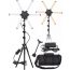 Techblaze Professional 6 Arm LED Camera Light with Tripod Stand - Black