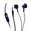 Blue Spectrum Wired Earphones, Black - D-46