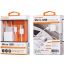 Dausen Wall Charger with Micro USB Cable, 1 Amper- White
