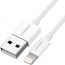 كابل يوجرين USB-A الى لايتنينج، 2.4 امبير، 2 متر - ابيض