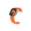 Itel Smartwatch 2 Ultra - Silver Case, Orange Strap