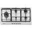 Turboline Gas Built-in Hob, 90cm, 5 Burners, Silver - TL90GVF5LBX