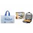 Sokany Waffle Maker, 800 Watt, Black - SK-BBQ-137 with Gift Bag