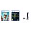 Sony PlayStation 5, 1 Wireless Controller, White - CFI-1016A01 MEE, with Saints Row Day One Edition, and Returnal for PlayStation 5