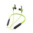 Celebrat Wireless In Ear Earphones, Black and Green - A15
