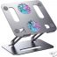 Adjustable Aluminum Laptop Stand, 15.6 Inch  - Silver