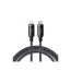 Yesido USB-C to Lightning Charging Cable, 120 cm, Black - CA157