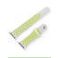 Silicone Sport Band for Nike Apple Watch, 38mm- Yellow and Gray