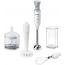 Bosch ErgoMixx Hand Blender with Attachments, 600 Watt, White - MSM66155