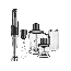 Braun MultiQuick 9 Hand Blender, 1000 Watt, Black - MQ-9045X