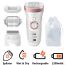 Braun Silk-epil 9 Wet and Dry Epilator, White and Rose Gold - 9-720