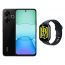 Xiaomi Redmi 13, 256GB, 8GB RAM, 4G LTE, Dual SIM - Black with Redmi Watch 5 Active, 2.0 Inch - Black Strap and Silver Case
