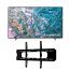 شاشة تلفزيون سامسونج 65 بوصة سمارت LED، بدقة 4K UHD بريسيفر داخلى -  UA65DUE800UXEG مع حامل حائط فالكون