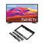 Samsung 40 Inch Full HD Smart LED TV With Built-in Receiver - UA40T5300AUXEG with Wall mount