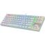 Redragon K552 Mechanical Gaming Keyboard RGB [Brown Switches] - Anti-Dust Proof Switches (White)