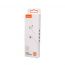 Recci Wired Earphones, White - REP-L15