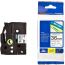 Brother Label Tape, 36 mm x 8 Meters, Black on White - TZE-261