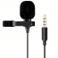 Jmary Lavalier Wired Microphone, Black, MC-R1 - with Gift Bag